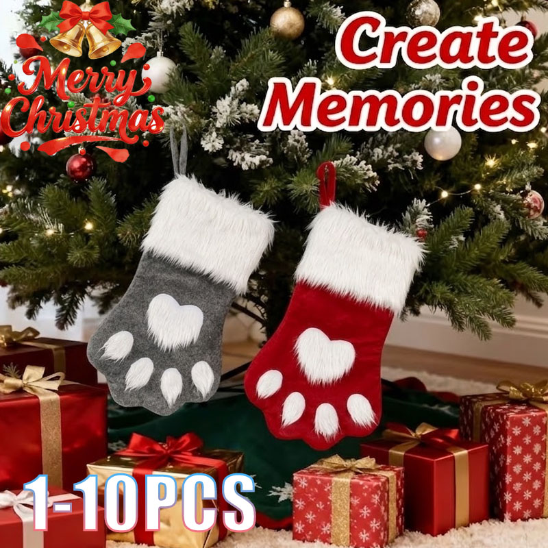 Christmas Stocking Hanging - 1 à 10 pièces de décorations