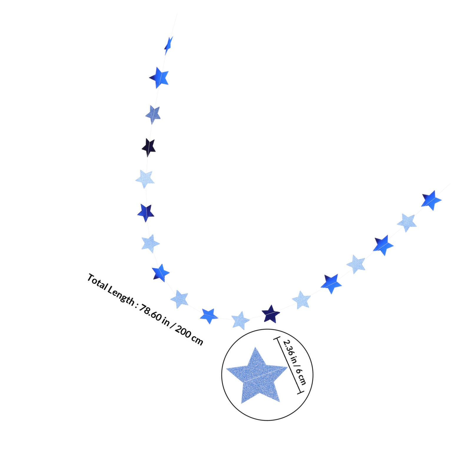 Guirlande de guirlandes lumine - Tinsel Garland Decoration avis et prix