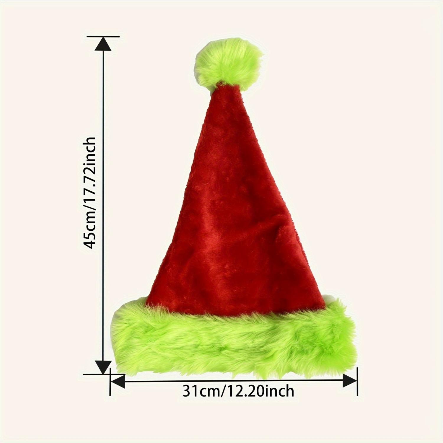 Chapeau de Père Noël en peluch - Santa Hat Plush avis et prix