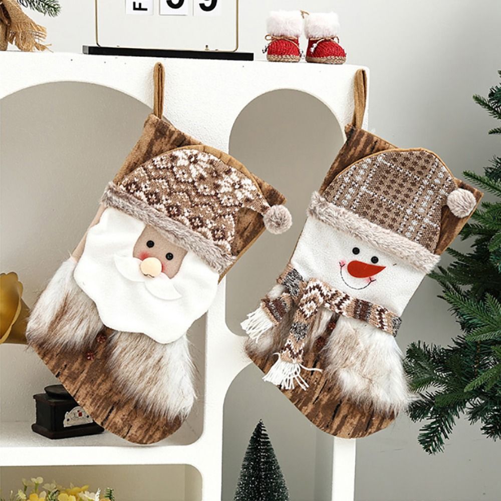 Chaussettes de Noël à motifs d - Christmas Stocking Hanging avis et prix