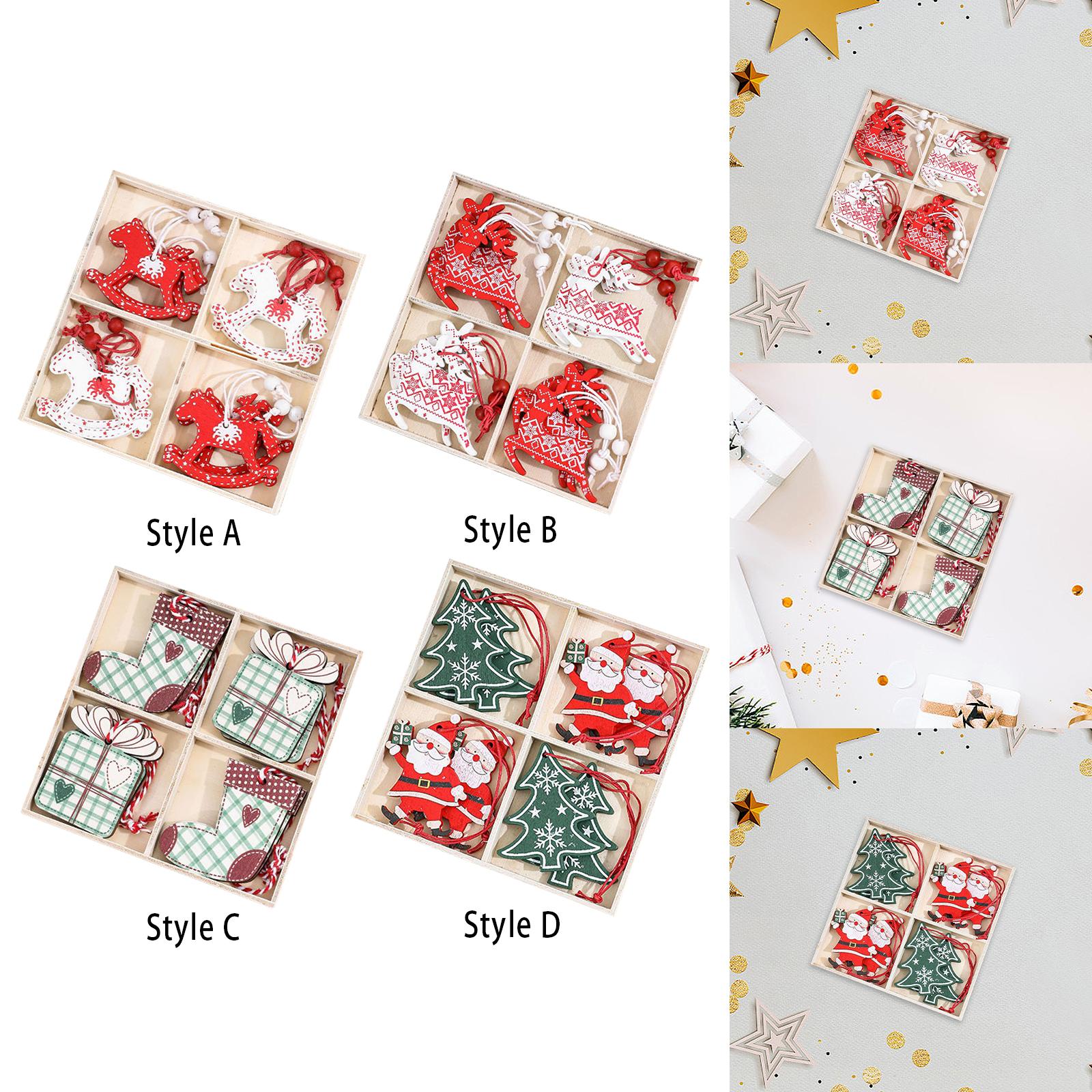 Ornement de Noël en bois à sus - Christmas Stocking Hanging avis et prix
