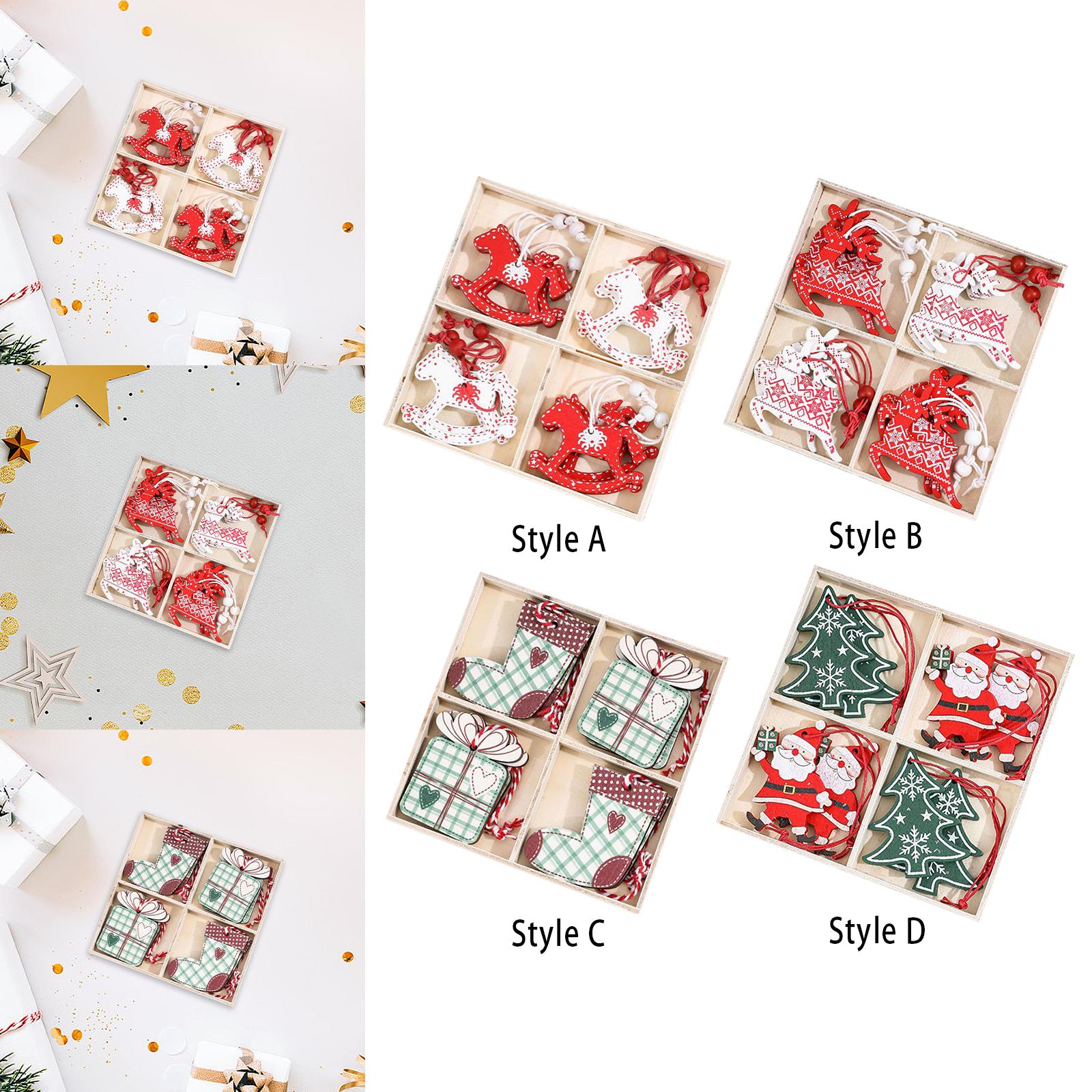 Ornement de Noël en bois à sus - Christmas Stocking Hanging avis et prix