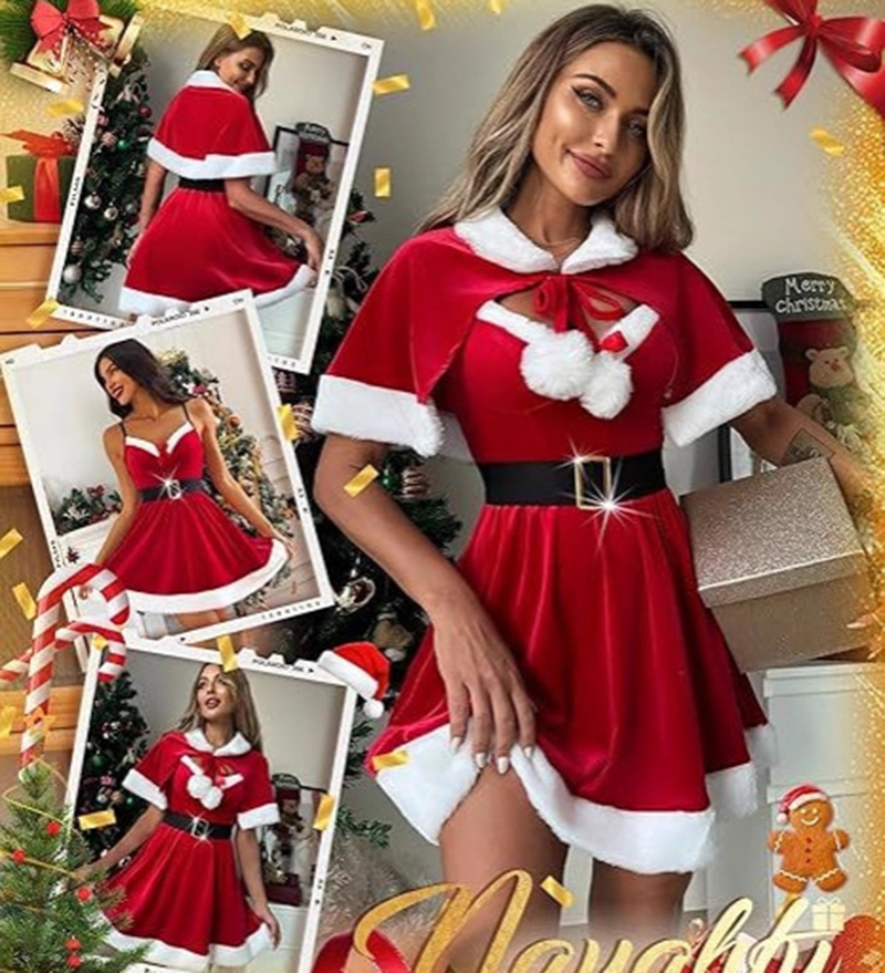 Costume de père noël, tenues d - Elf Costume Christmas avis et prix