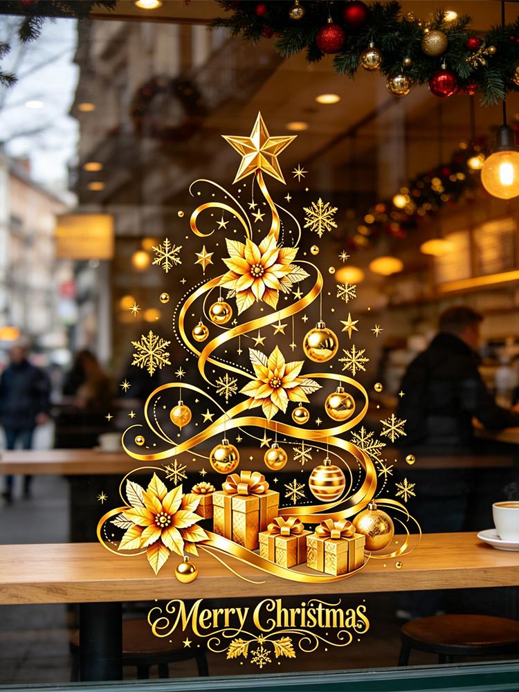 Autocollants muraux pour sapin - Snowflake Window Decal avis et prix