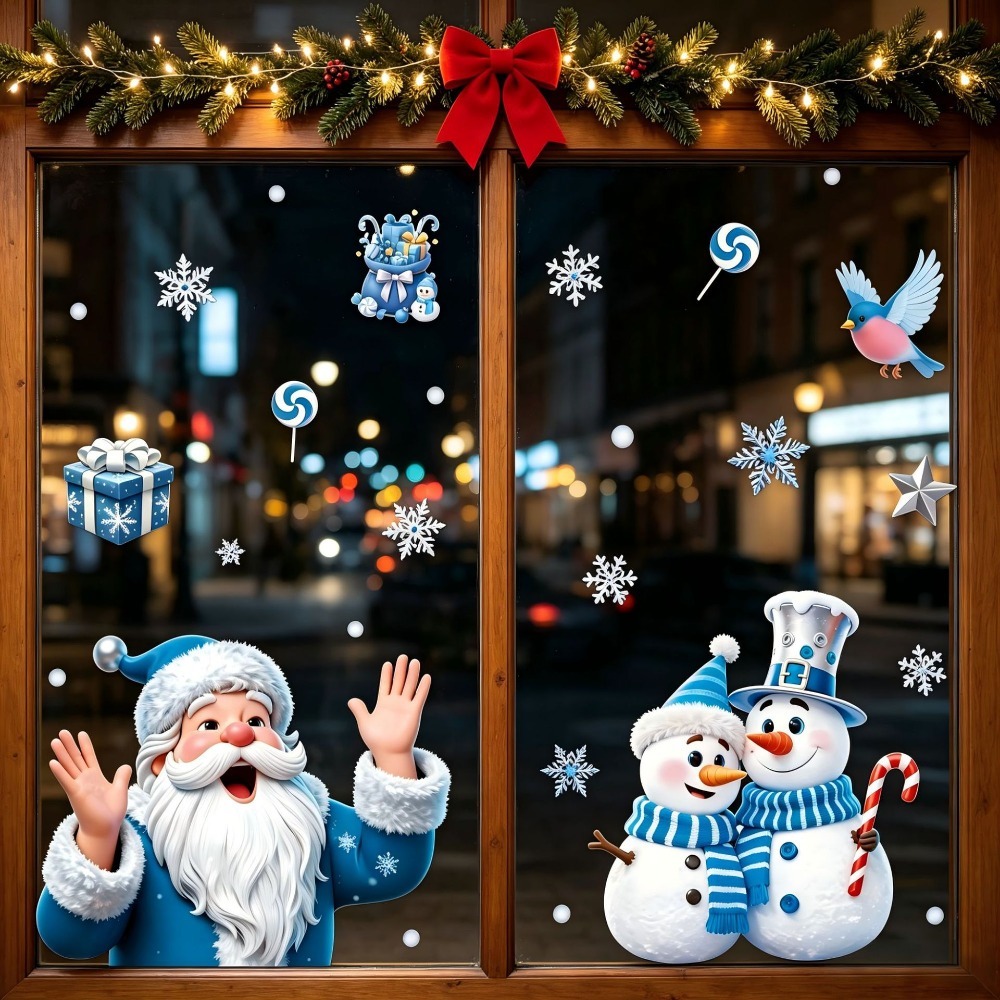 Autocollants de Noël pour fenê - Snowflake Window Decal avis et prix