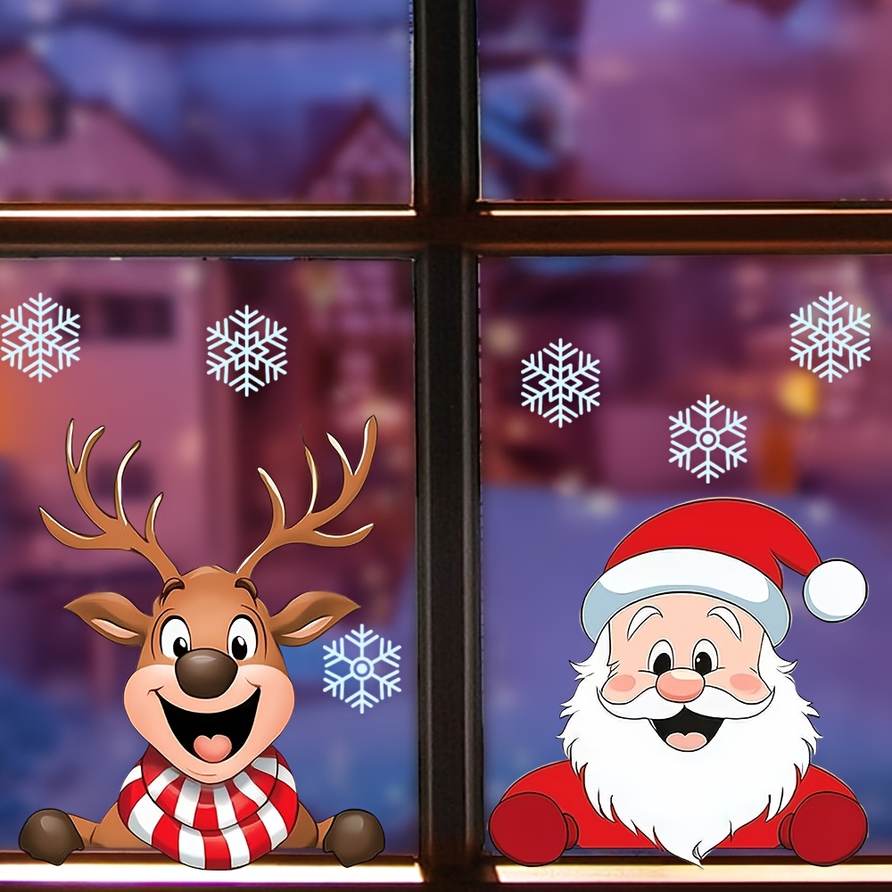 Autocollants de Noël pour fenê - Snowflake Window Decal avis et prix