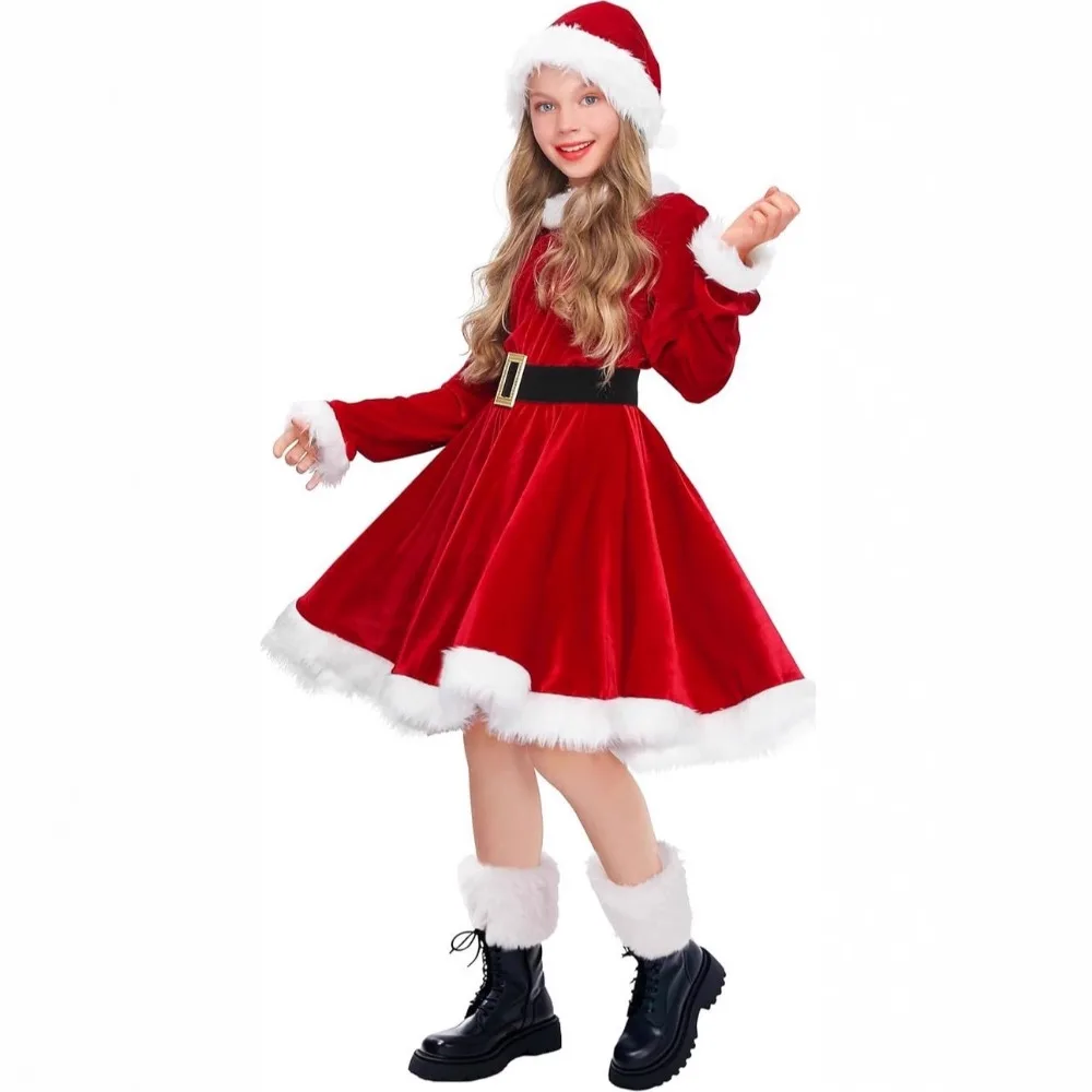 Robe de noël rouge, nouveau sp - Elf Costume Christmas avis et prix