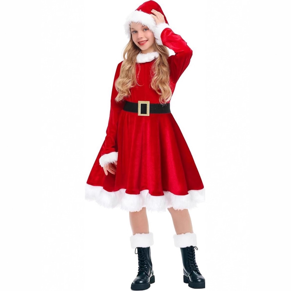 Robe de noël rouge, nouveau sp - Elf Costume Christmas avis et prix