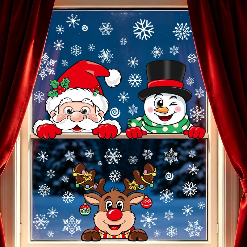 Autocollants adhésifs statique - Snowflake Window Decal avis et prix