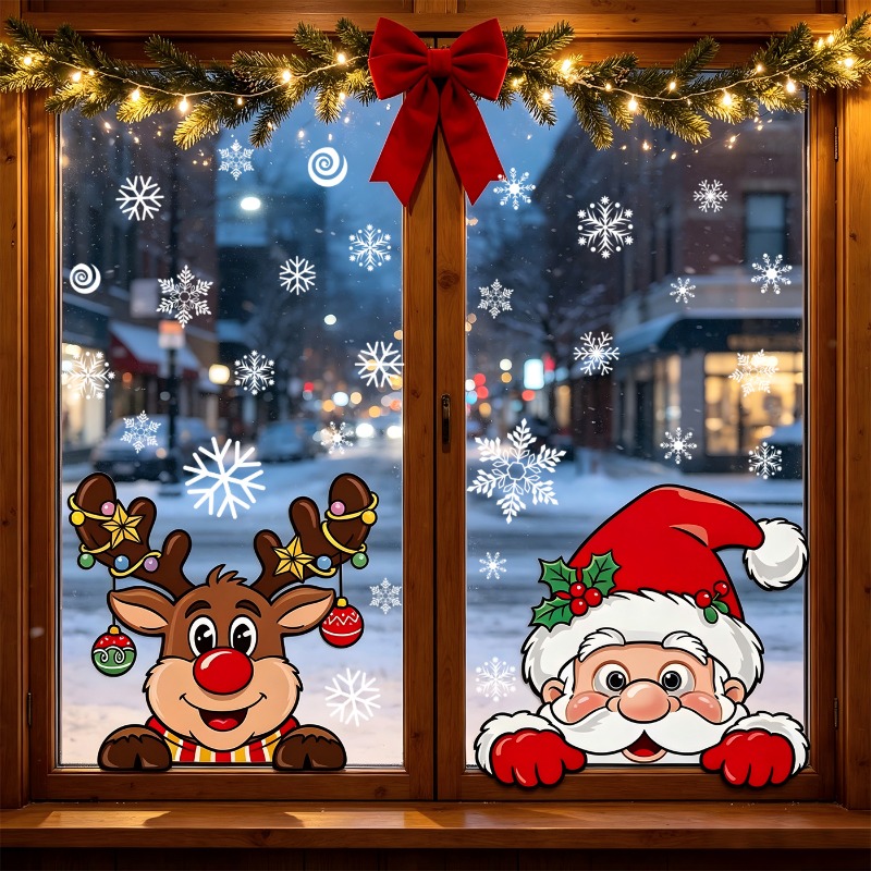 Autocollants adhésifs statique - Snowflake Window Decal avis et prix