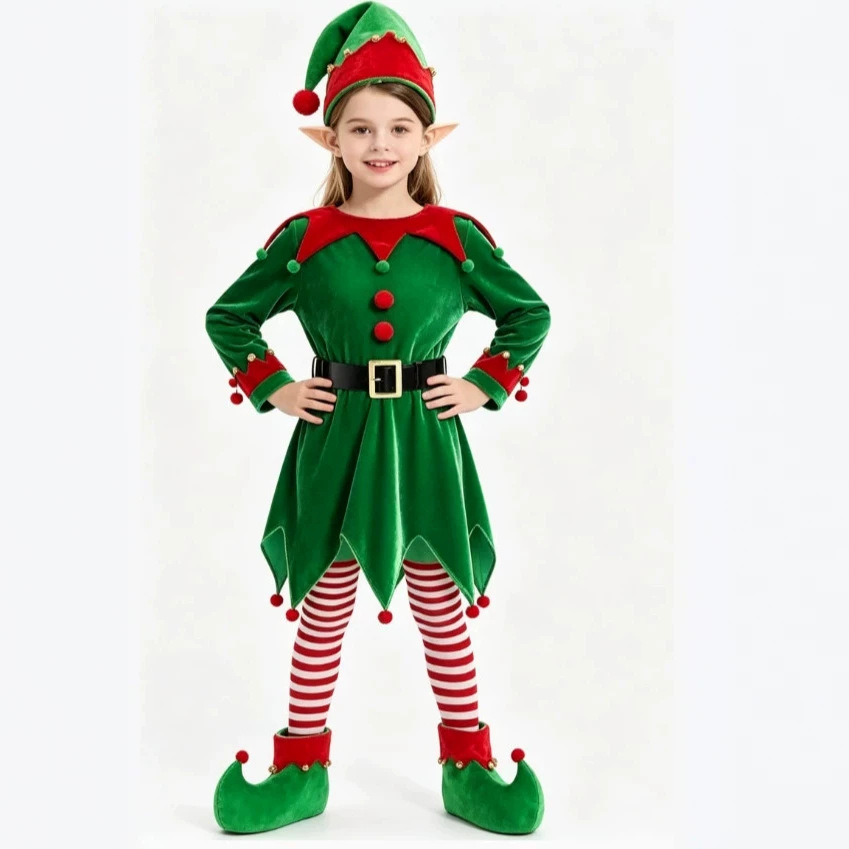 Costumes de Noël pour garçons  - Elf Costume Christmas avis et prix