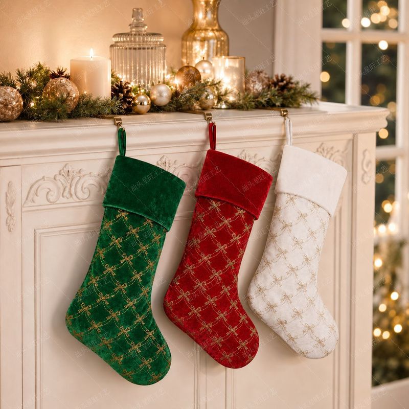 Nouvelle décoration de Noël à  - Christmas Stocking Hanging avis et prix