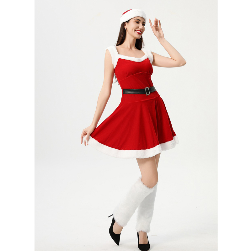 Costume de carnaval père noël  - Elf Costume Christmas avis et prix