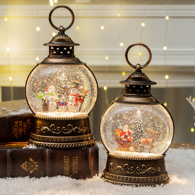 Décorations de Noël, grande bo - Snow Globe Musical avis et prix