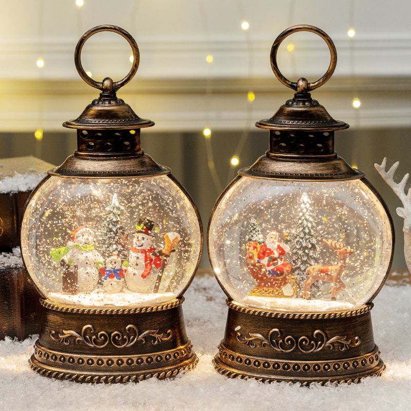 Décorations de Noël, grande bo - Snow Globe Musical avis et prix
