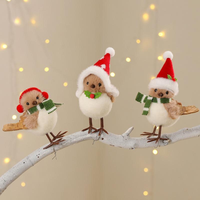 Ornements de Noël en peluche e - Santa Hat Plush avis et prix