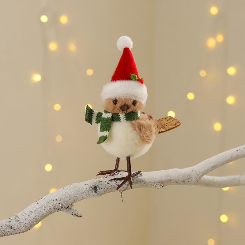 Ornements de Noël en peluche e - Santa Hat Plush avis et prix