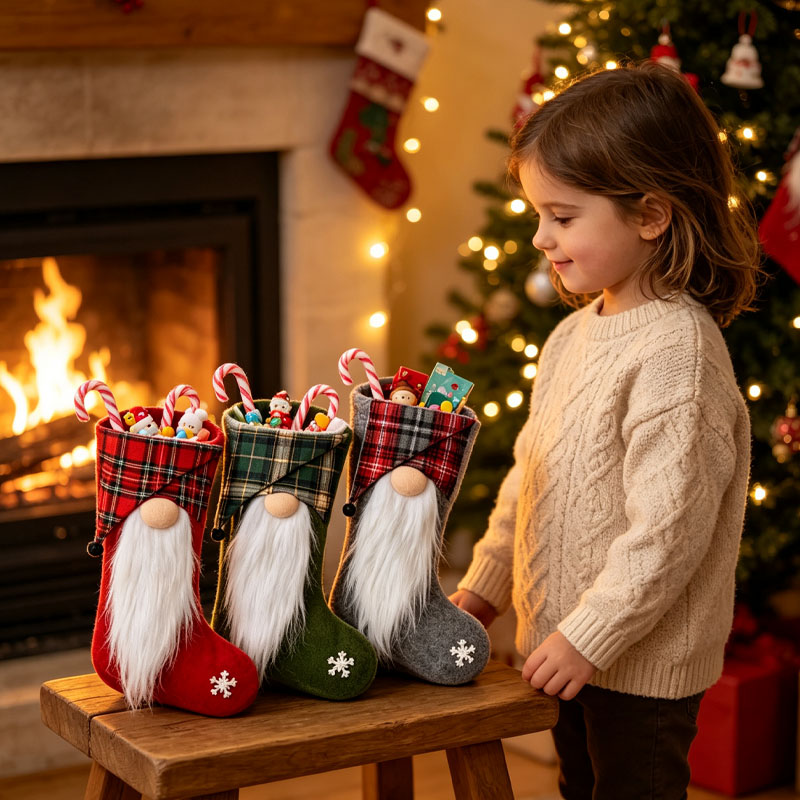 Sacs de friandises de Noël pou - Christmas Stocking Hanging avis et prix